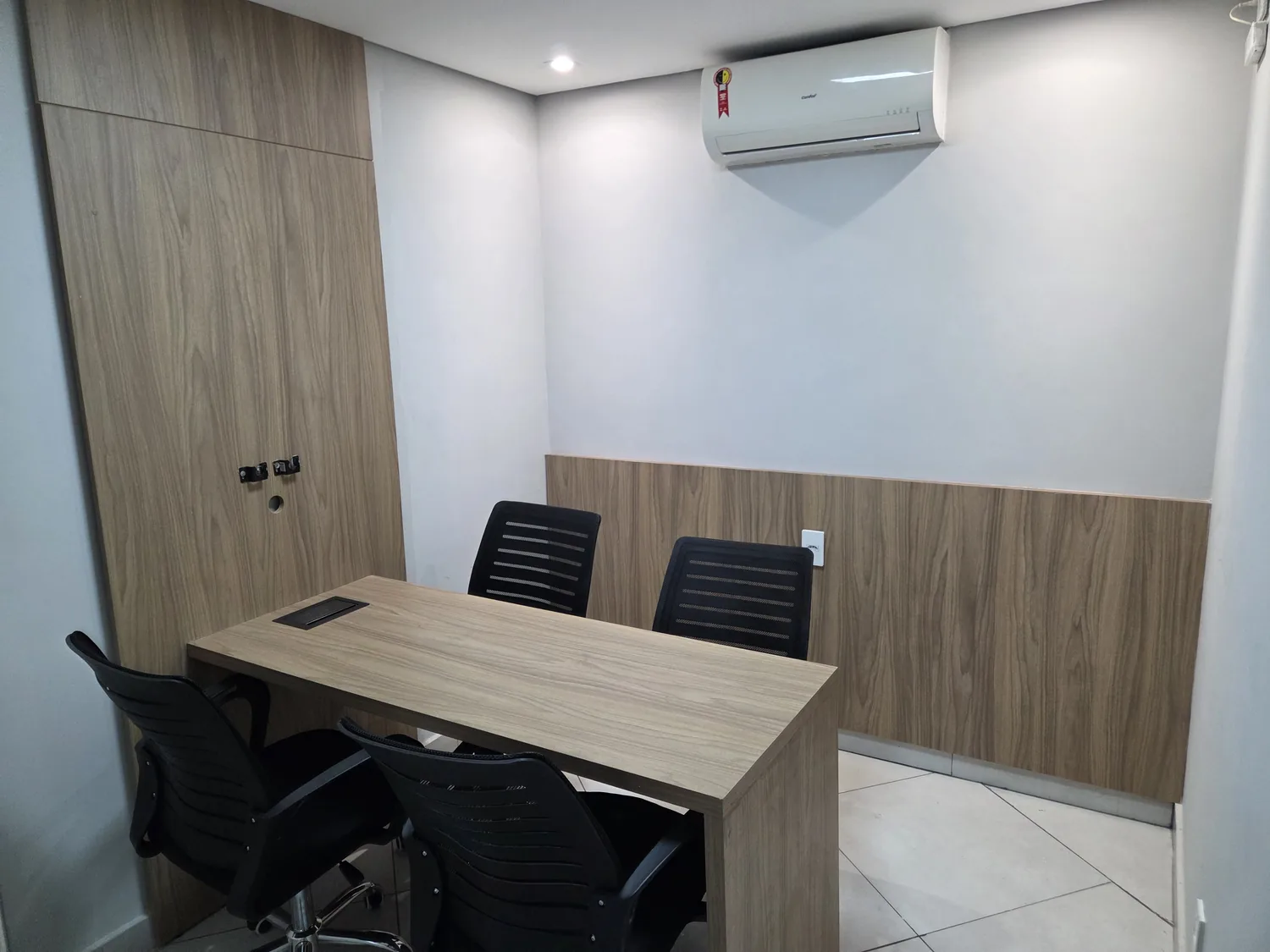 Sala de atendimento reservada